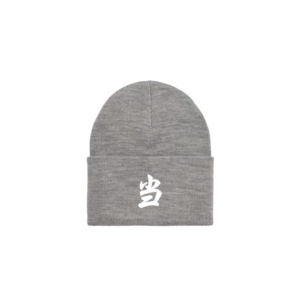 SLATE GREY BEANIE